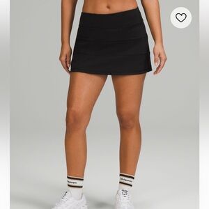 Pace Rival Mid Rise Skirt 14" - BLACK